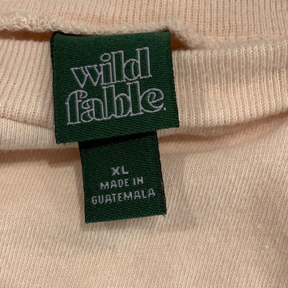 Wild Fable Blush Short Sleeve Crop Top B8 - Picture 3 of 4